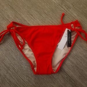 New Victoria  Secret Red Bikini Bottom - Size S